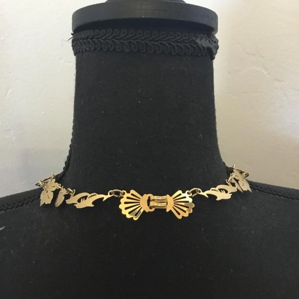 Rare vintage Wild Bryde Luna statement necklace - Picture 4 of 4